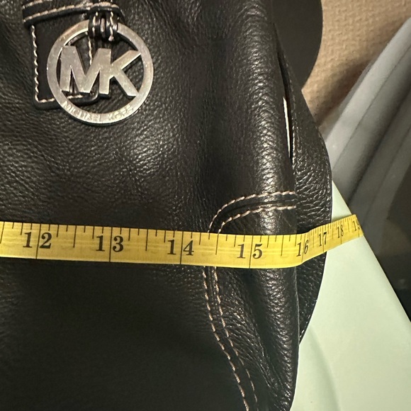 Michael Kors large Brookville tote bag. Gorgeous black pebble leather 15 x 12 - Picture 9 of 10